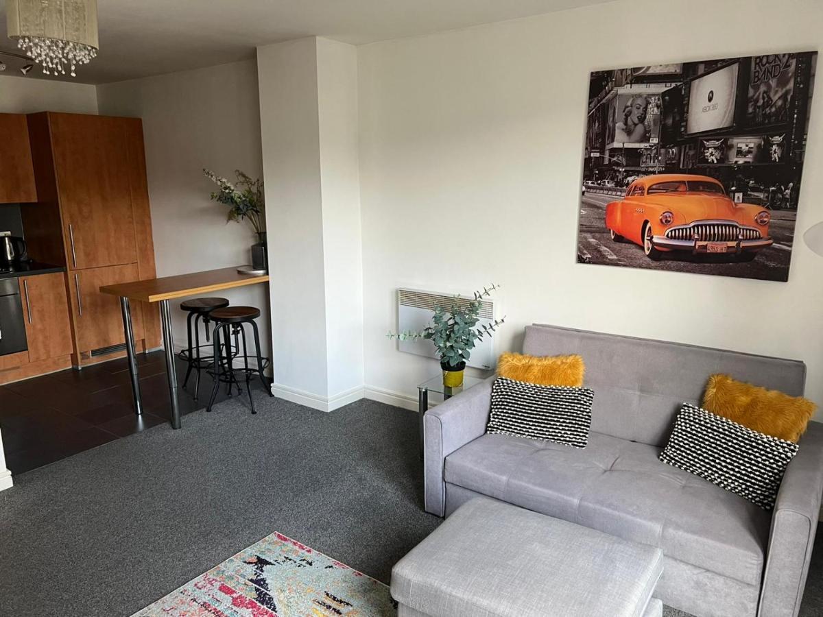 City Centre 1 Bed Apartment With Free On Site Parking With Cctv By Lets Relocations Birmingham Eksteriør billede